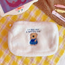 Cartoon Bear Plush Bag - Cute Makeup Storage Organizer