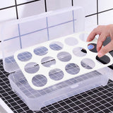 Transparent Plastic Egg Storage Box for Refrigerator