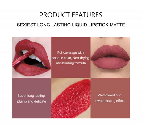 Matte Liquid Lipstick Set
