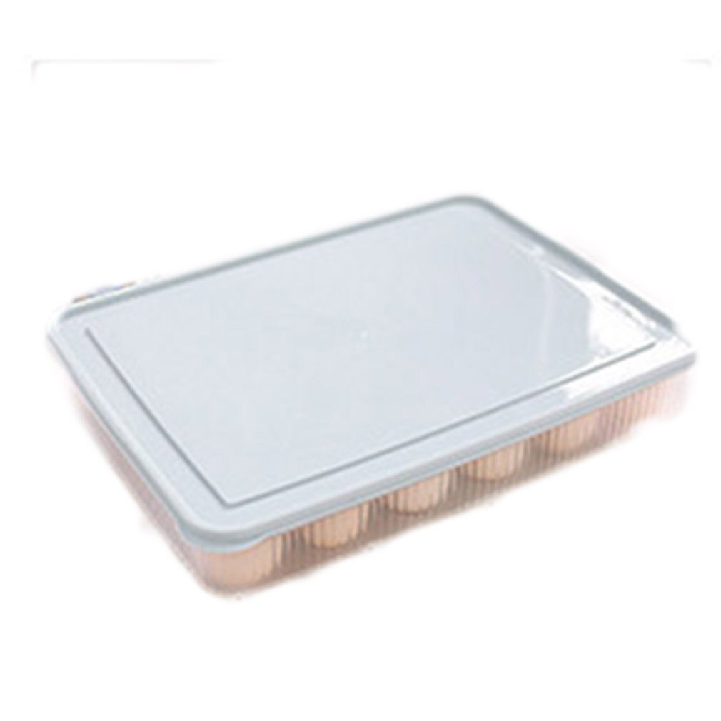 Transparent Plastic Egg Storage Box for Refrigerator