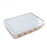 Transparent Plastic Egg Storage Box for Refrigerator
