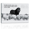 AMART SUN Black and White Gray Lion Inspirational Canvas Wall Art Motivational Painting Home Decor Success Entrepreneur Poster Home Modern Decoration Framed Ready To Hang