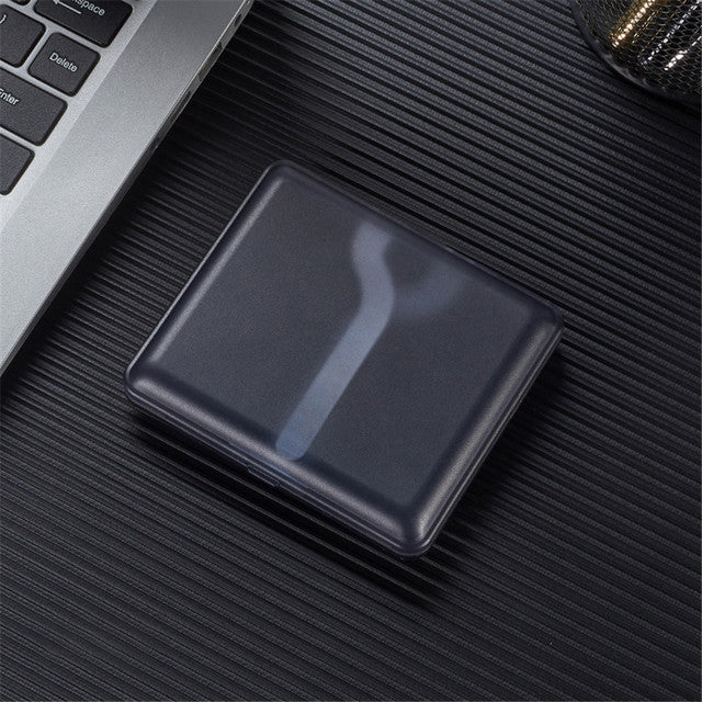 Waterproof Transparent Cigarette Case for Men