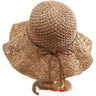 Handmade Crochet Straw Hat - Fashionable Accessory