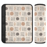 ElliTarr 2 Pack Seatbelt Covers Seat Belt Cover Pad for Adults Boys Girls Car Seat Strap Covers Pads Cushion Universal Shoulder Strap Pad Protector for Backpack Camera Bag 6.5 x 6.5 Inch Boho