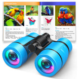 Toys for Boys Ages 3-7: LETS GO! Kids Binoculars with Bird Watching Manual for 4 5 6 7 Year Old Boys Girls Outdoor Toy for Kid Ages 4-6 Camping Telescope Toddler Birthday Gift