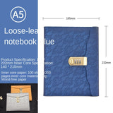 Locked Diary Hand Ledger for Stationery Records