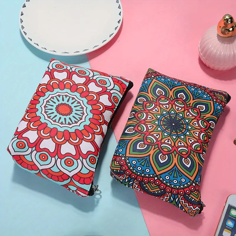 Vintage Waterproof PU Travel Makeup Cosmetic Bag Organizer