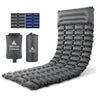 Hikenture Sleeping Pad for Camping 28" Ultra-Wide Camping Mattress with Pillow Inflatable Backpacking Mat(1154-A2)