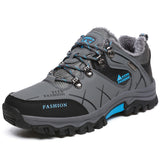 Men's High-Top Anti-Slip Hiking Shoes for Outdoors