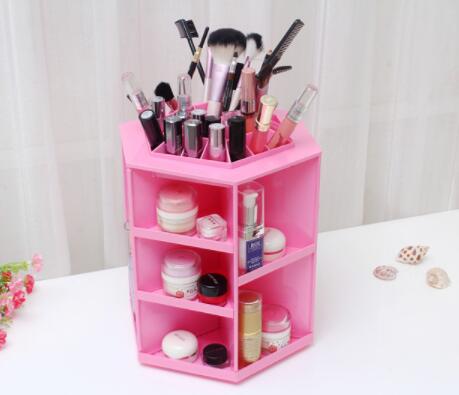Hexagon Cosmetic Organizer and Storage Rack