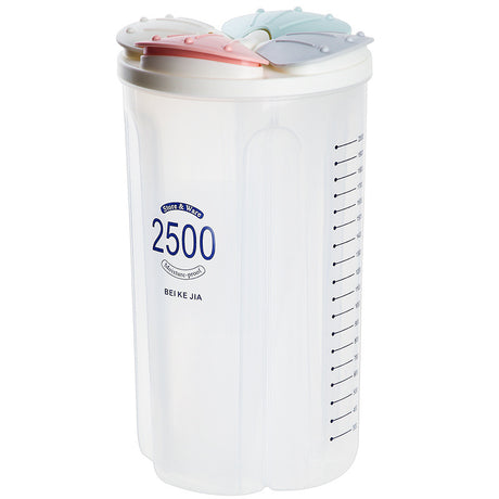 Transparent Storage Jar for Grains and Snacks