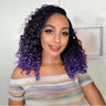 9 Packs Goddess Box Braids Crochet Hair 10Inch Crochet Box Braids Pre Looped Boho Braids Crochet Hair with Curly Ends 3X Crochet Hair for Black Women (1B#)