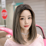 Realistic Long Straight Hair Wig for Fashion Styling