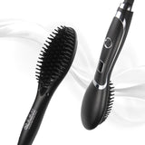 Electric Hair Straightener Comb and Brush Iron