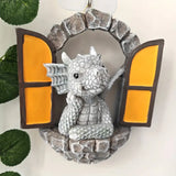 Small Dragon Resin Wall Decor for Home Decoration