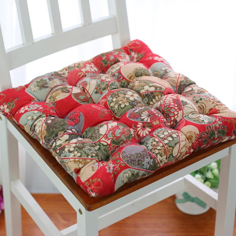 National Style Thickened Office Chair Cushion