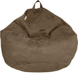 Delmach Bean Bag Stuffed Animal Storage Or Cover | No Filler | Extra Large | for Adults Or Kids | Double Stitched | Durable Zipper | Premium Microsuede