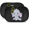 CARAMAZ Car Window Shade for Baby with Certified UV-Protection 2 Pack - 20"x12"