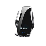 KOCT New Car Phone Mount 15W Wireless Charging [Infrared Sensor Auto-Clamp] Phone Holder Vent MountSupports Horizontal and Vertical OrientationCompatible with 4-6.7 Inch Smartphones（D5）