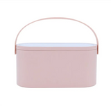 Portable LED Makeup Mirror Storage Box
