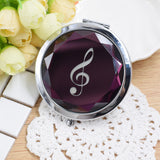 Creative Music Note Makeup Mirror for Girls
