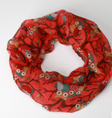 Owl Scarf - Versatile Neck Wrap Accessory