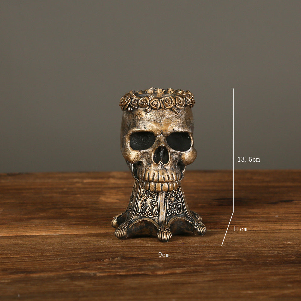Day of the Dead Skeleton Planter for Home Decor