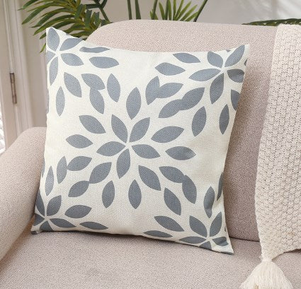 4pcs Modern Linen Pillow Cases 18x18in for Home Decor
