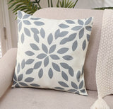 4pcs Modern Linen Pillow Cases 18x18in for Home Decor