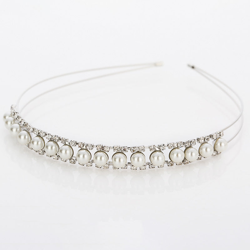 Elegant Pearl and Rhinestone Hair Accessories for Women