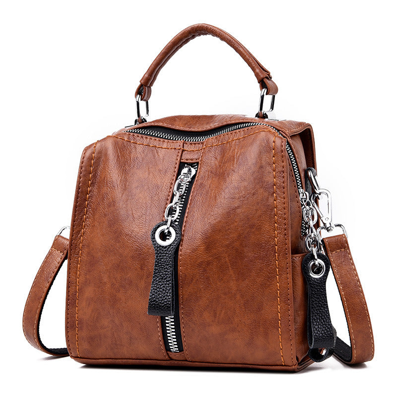 Multi-Functional Women's Backpack and Handbag (Large Capacity)