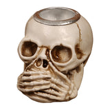 Day of the Dead Skull Resin Ornament for Home Decor