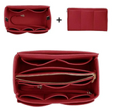 Felt cosmetic bag