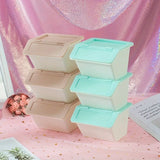Two Tone Dustproof Cosmetic Storage Box for Makeup