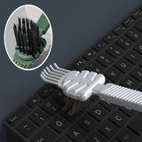 Curly Hair Massage Cleaning Brush with Hollow Design