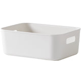 Plastic Storage Basket for Bathroom and Kitchen Organizing
