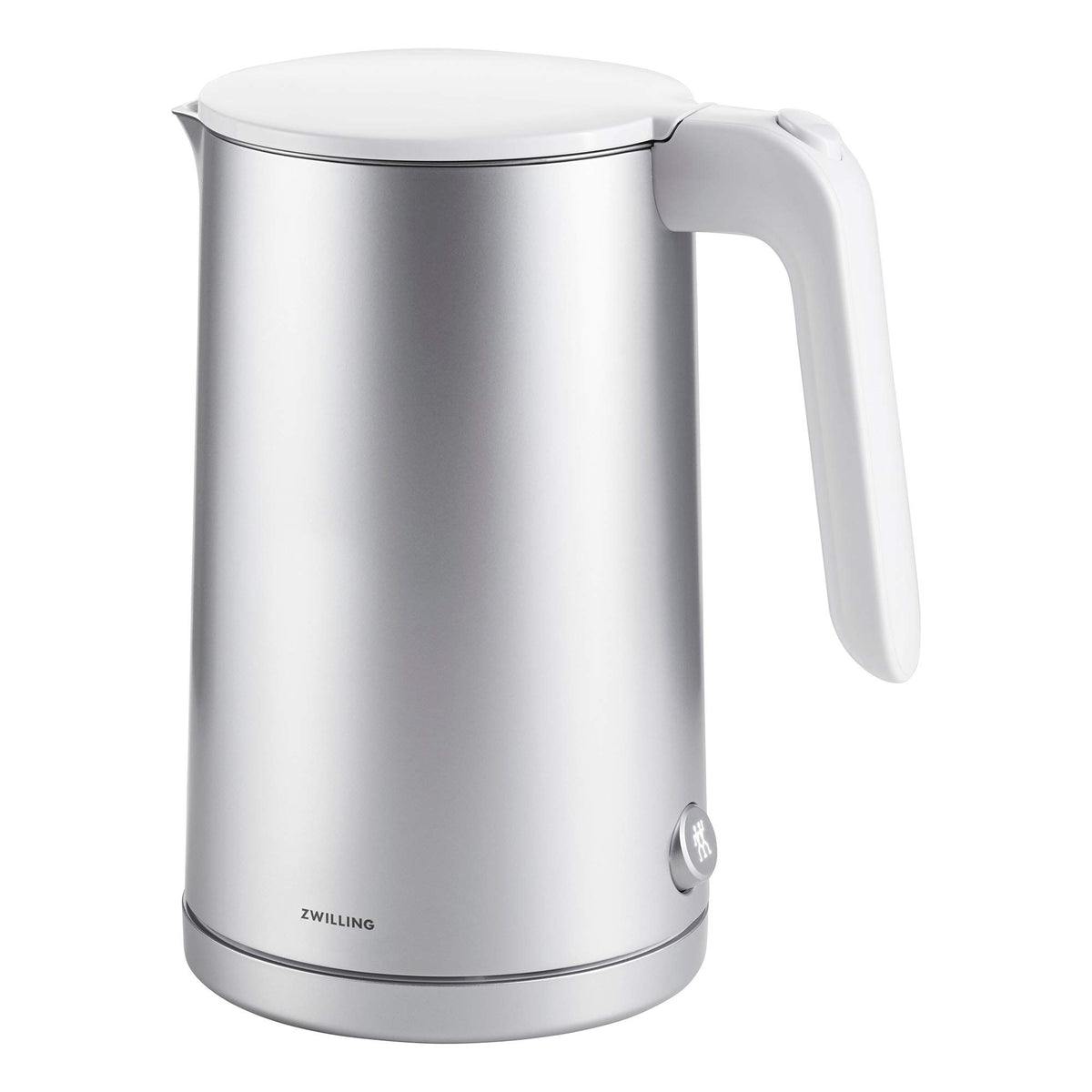 ZWILLING Enfinigy Cool Touch 1.5-Liter Electric Kettle Cordless Tea Kettle & Hot Water Silver