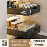 Pull-Out Storage Rack for Kitchen Drawer Organizer