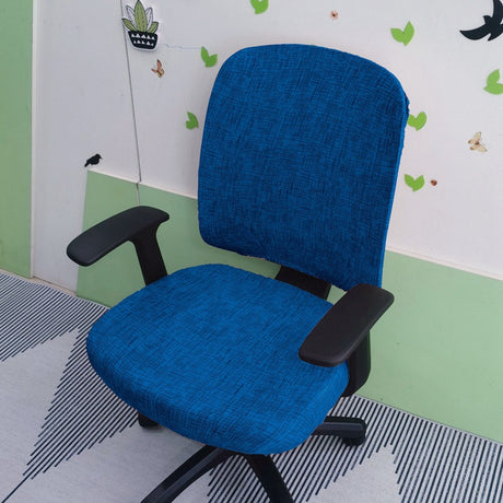 Simple Stretchable Office Chair Cover Set