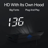 2023 V9 Car HUD Universal Display for KMH/MPH