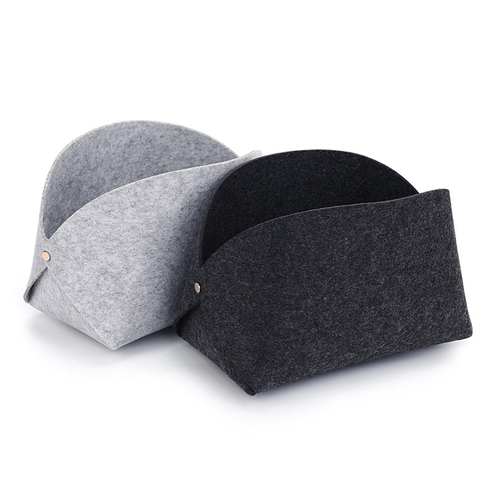 Felt Storage Basket for Desk and Nightstand