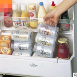 Refrigerator Beverage Storage Box and Can Organizer