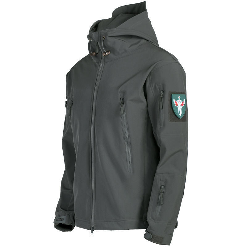 Men's Outdoor Waterproof Softshell Jacket for Hiking