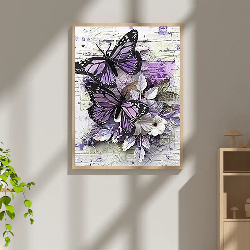 1pc Butterfly 5D Diamond Painting for Home Decoration
