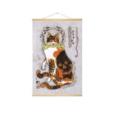 Cute Cat Canvas Wall Art for Home Decor (1pc)