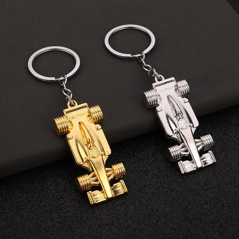 F1 Car Keychain Gift - Creative 3D Metal Pendant