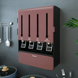 Multifunctional Wall Storage Seasoning Box (No Drilling)