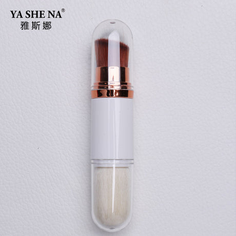 Yasna Portable 4-in-1 Makeup Brush Set (Mini Tools)