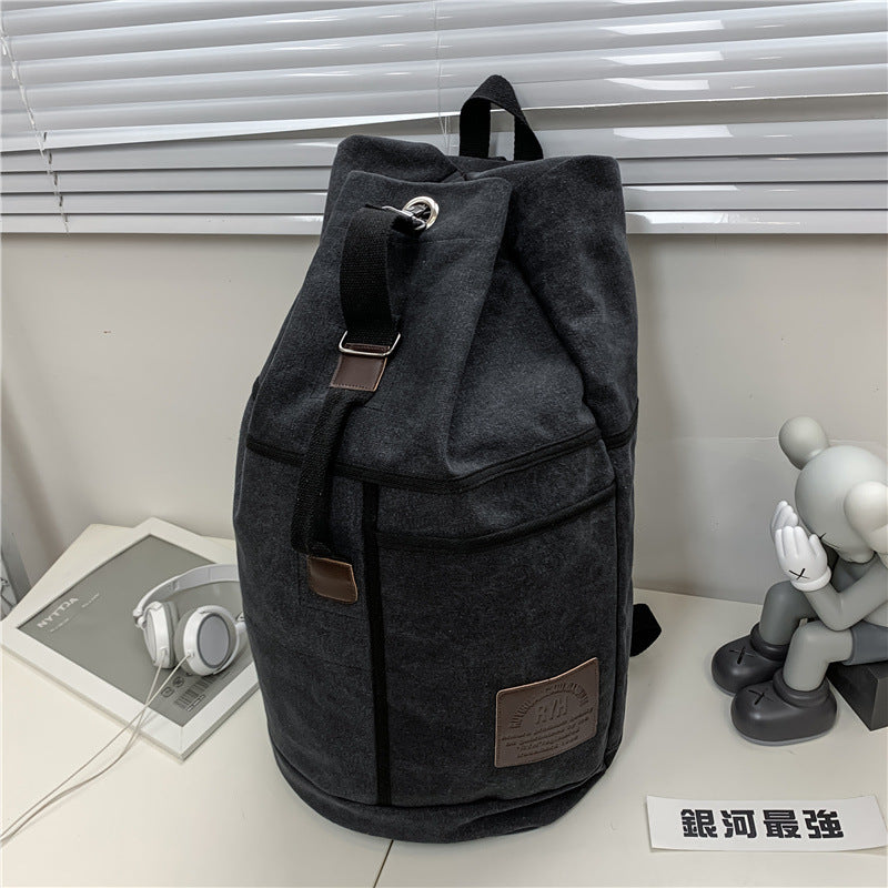 Outdoor Travel Canvas Backpack for Men and Women
